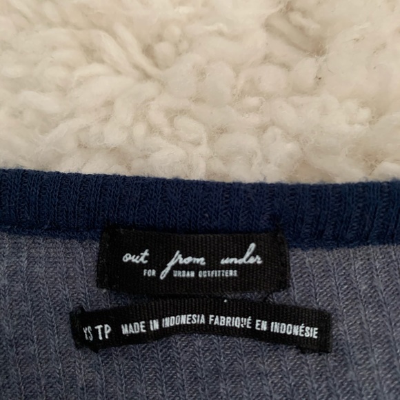 Navy long sleeve shirt - Picture 2 of 3